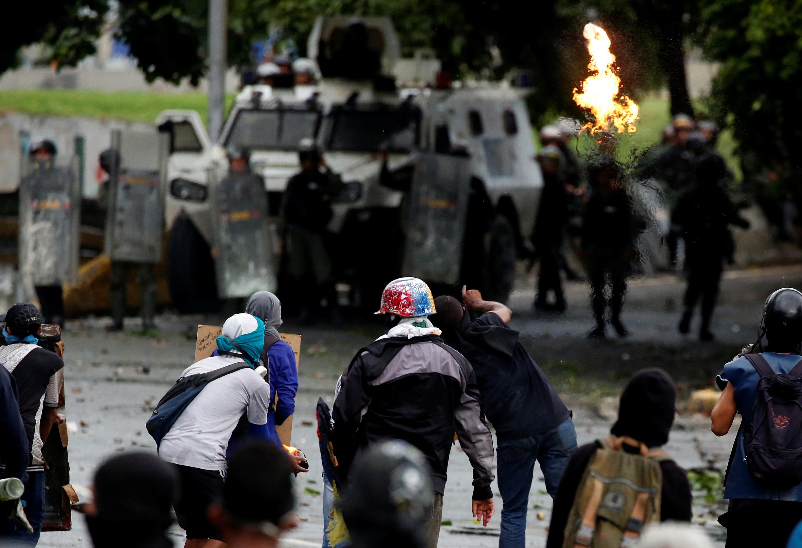 Venezuelans protest expanding presidential power