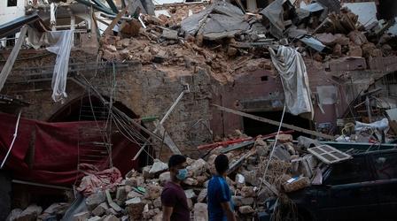Video thumbnail: PBS NewsHour Crisis-stricken Lebanon faces food supply emergency