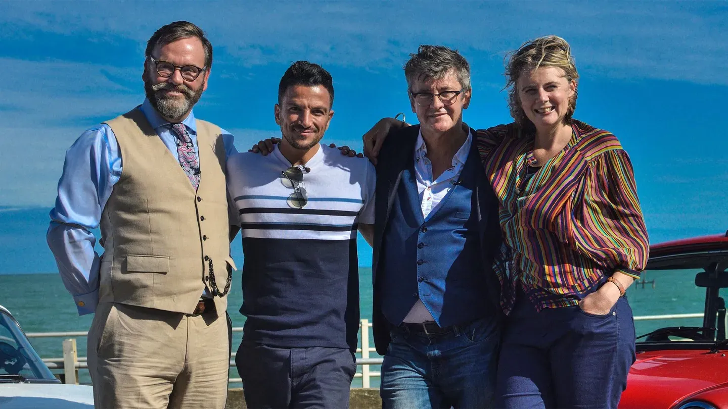 Peter Andre and Joe Pasquale
