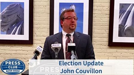 Video thumbnail: Press Club Elections Update | John Couvillon | 10/01/18