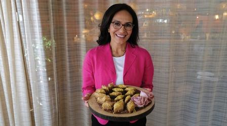 Video thumbnail: Lidia Celebrates America Nazanin Ash’s Dish: Persian Baklava
