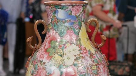 Video thumbnail: Antiques Roadshow Appraisal: Chinese Famille Rose Vase, ca. 1925