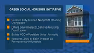 Housing Commissioner on Green Housing Initiative, Funding Cuts