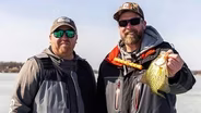Late Season Ice Fishing and Native Bait