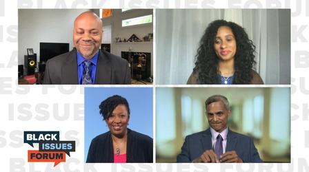 Video thumbnail: Black Issues Forum Biden Visits NC to Push Vaccinating; HR1 and Ballot Security