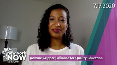 Video thumbnail: New York NOW Jasmine Gripper on Schools Safely Reopening in the Fall