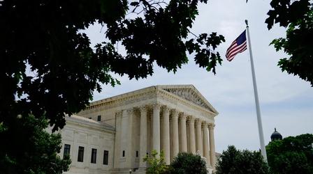 Video thumbnail: PBS NewsHour News Wrap: SCOTUS supports cheerleader in social media case