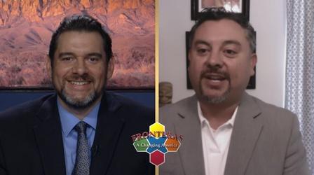 Video thumbnail: Fronteras COVID-19 impact on Latino Families - Dr. Gabriel Sanchez