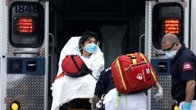 Video thumbnail: PBS NewsHour NY has nearly 800 deaths in a day, but infection rate slows