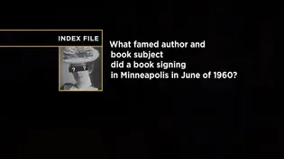 Index File | Famed 1960 Minneapolis Book Signing