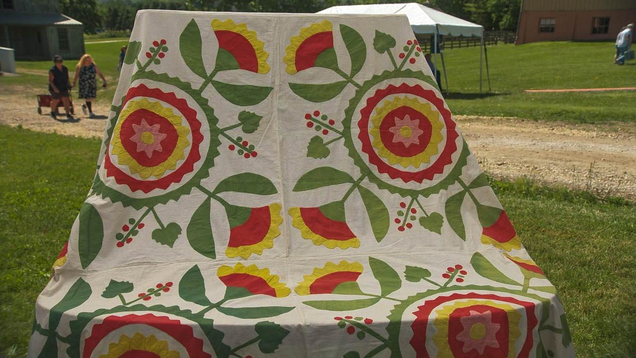 Antiques Roadshow | Appraisal: Hand Appliqué Quilt Top, ca. 1860