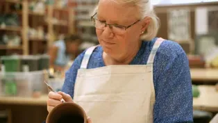 Sculptor Leslie Greeneisen