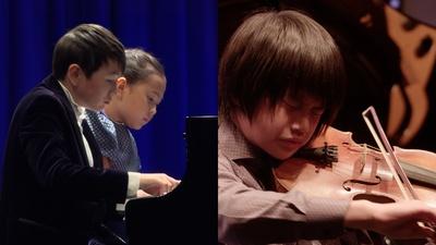 Piano Takes On Violin : Sophie & Alexander vs. Shang-En