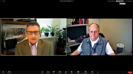 Video thumbnail: Media Meet COVID-19/ Vaccinations Update with Dr. Robert Lorinser
