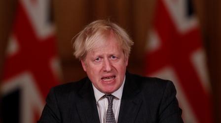 Video thumbnail: PBS NewsHour News Wrap: UK imposes new lockdown measures
