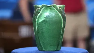 Appraisal: Grueby Lobed Vase, ca. 1904