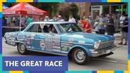 Vintage Car Race Across Route 66