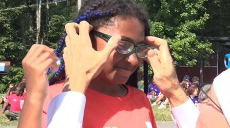 A summer camp bonus — free eye exams and glasses