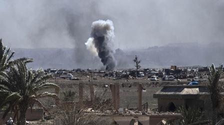 Video thumbnail: PBS NewsHour A 2019 U.S. airstrike in Syria and its alleged cover-up