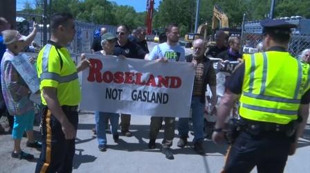 Video thumbnail: NJTV News Environmentalists protest expansion of compressor station