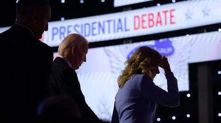 Video thumbnail: Washington Week with The Atlantic Biden's brutal debate and what's next for Democrats