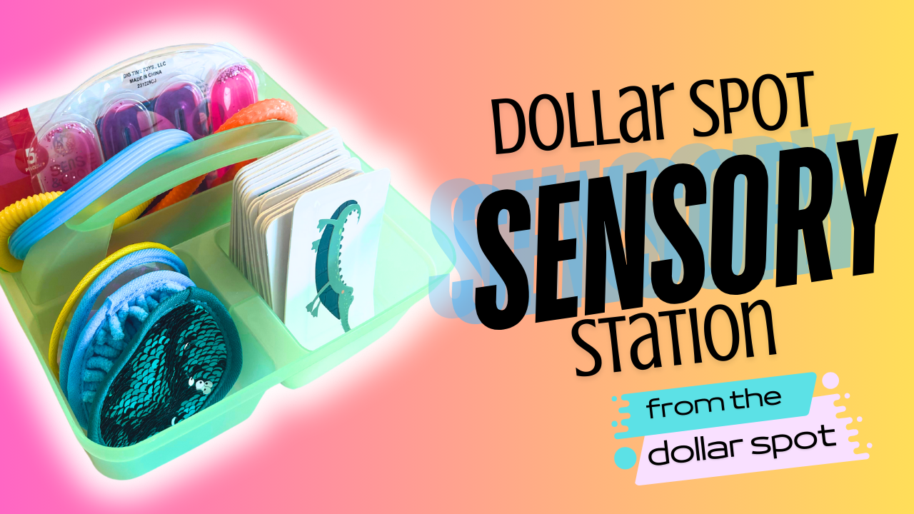 Sensory Station for Littles!