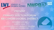 4th Congressional District Primary Forum