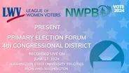 4th Congressional District Primary Forum