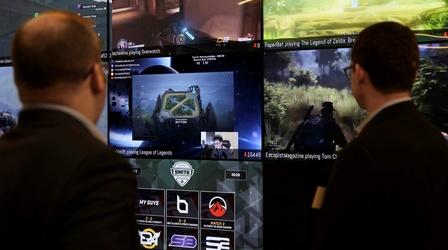 Video thumbnail: PBS NewsHour U.S. military focuses recruiting on video-game playing teens