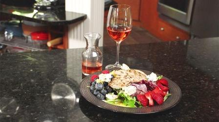 Video thumbnail: Un-Wine'd Summer fruit salad with grilled chicken