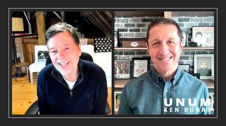 Video thumbnail: Ken Burns UNUM The State of Baseball with Ken Burns and Ken Rosenthal