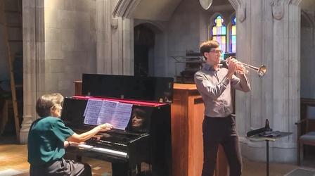 Video thumbnail: On Stage at Curtis James Vaughen: Versatile Trumpeter