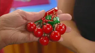 Appraisal: 20th-Century Bakelite Cherry Pin