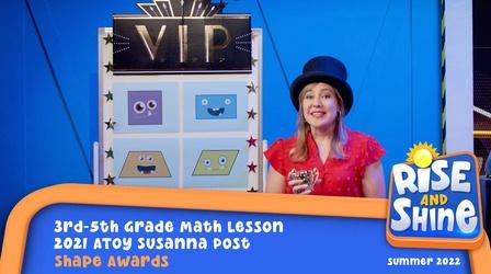 Video thumbnail: Rise and Shine Susanna Post - Shape Awards