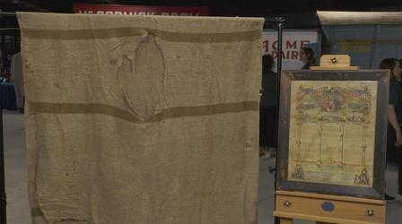 Video thumbnail: Antiques Roadshow Appraisal: Civil War Blanket & Soldiers Memorial