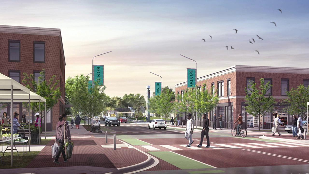 Plans for a Land Bridge in Historic Rondo Neighborhood