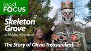 Olivia Treasureleaf at Holden Arboretum's Skeleton Grove