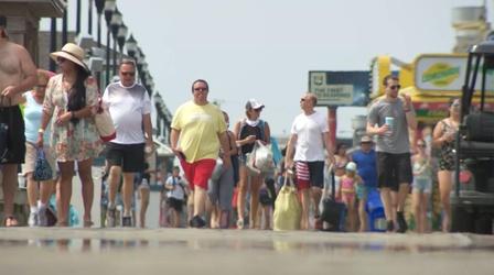 Video thumbnail: NJTV News People flock to reopened shore attractions on July 4 weekend