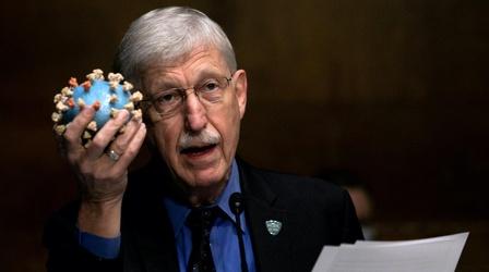 Video thumbnail: PBS NewsHour NIH director optimistic about teen vaccinations