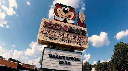 Video thumbnail: Backroad Bites Yogi Bear Honey Fried Chicken