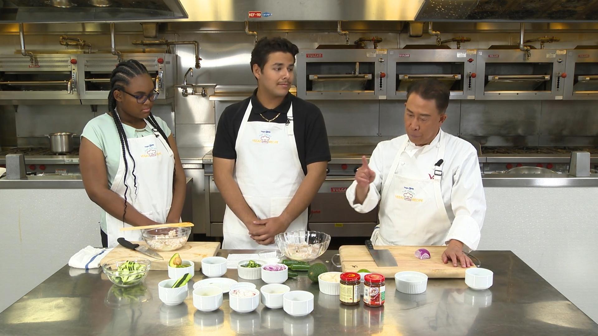 Cooking demonstration with Chef Martin Yan