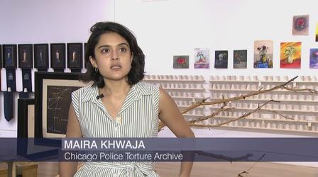 Video thumbnail: Chicago Tonight: Black Voices New DePaul Exhibit Explores State Violence and Reparations