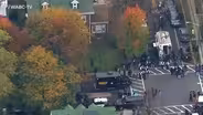Two Newark police officers shot by gunman from rooftop