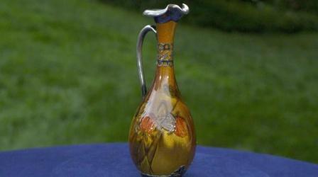 Video thumbnail: Antiques Roadshow Appraisal: 1892 Rookwood Ewer with Gorham Silver