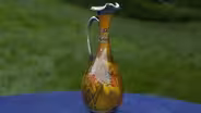 Appraisal: 1892 Rookwood Ewer with Gorham Silver