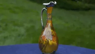Appraisal: 1892 Rookwood Ewer with Gorham Silver