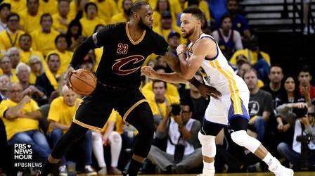 Video thumbnail: PBS NewsHour Warriors vs. Cavaliers is a rivalry for the record books