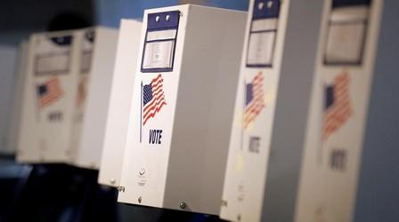 Video thumbnail: PBS NewsHour Can states make voting systems meddle-proof before midterms?