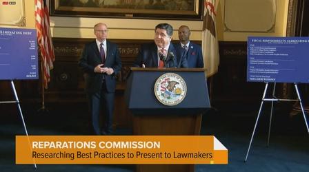 Video thumbnail: Chicago Tonight: Black Voices Illinois Reparations Commission to Hold Hearings