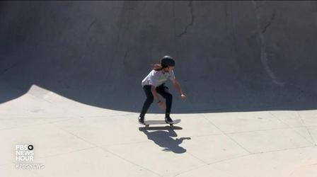 Video thumbnail: PBS NewsHour How one teacher is helping her students skate through school
